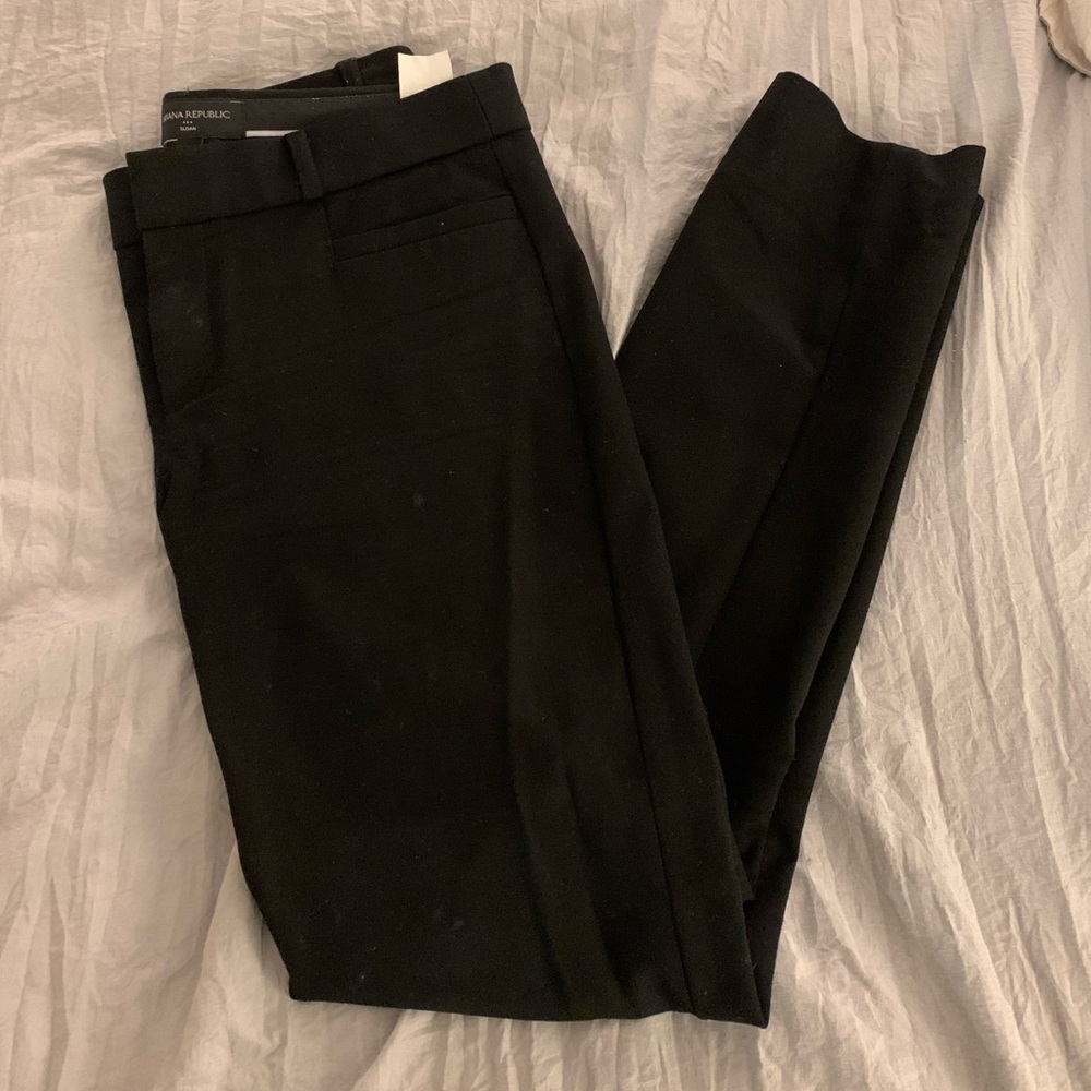Black Sloan Pants- Banana Republic